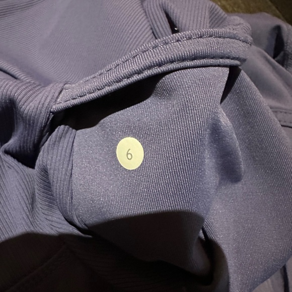 Lululemon Reversible Dance Studio Jacket, Size 6, Bluish/Purple (Rare) - Picture 7 of 15